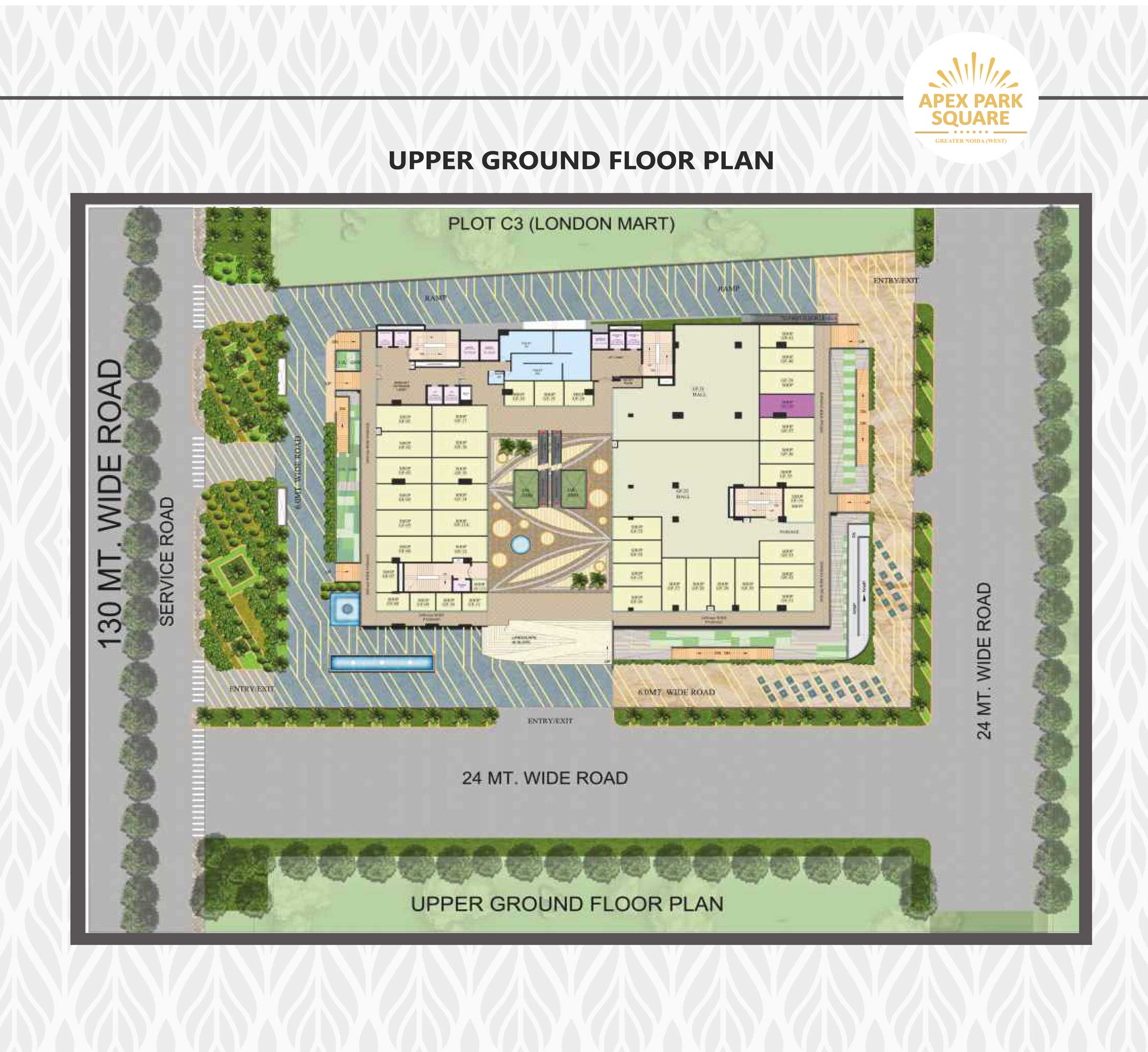 Apex Park Square Site Plan